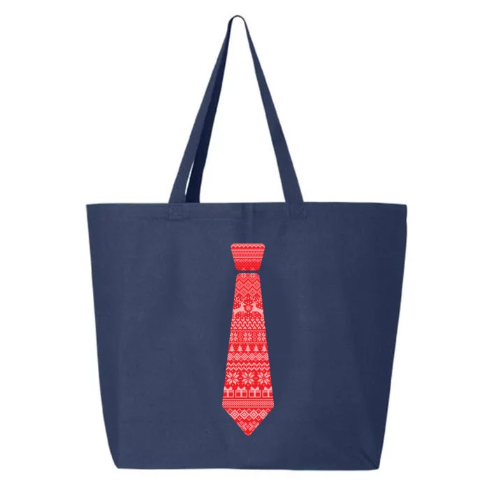 Ugly Christmas Sweater Tie 25L Jumbo Tote