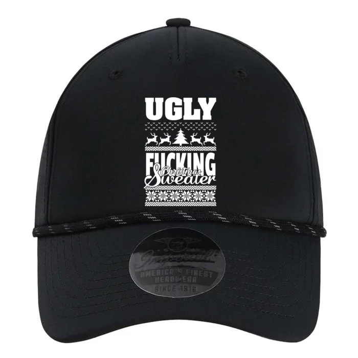 Ugly F-cking Christmas Sweater X-Mas Performance The Dyno Cap