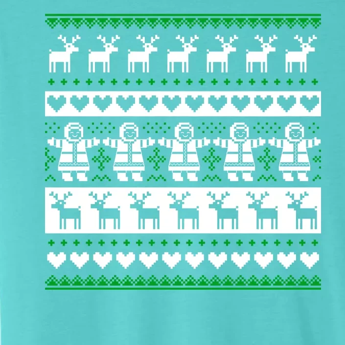 Ugly Snowman Christmas Sweater ChromaSoft Performance T-Shirt