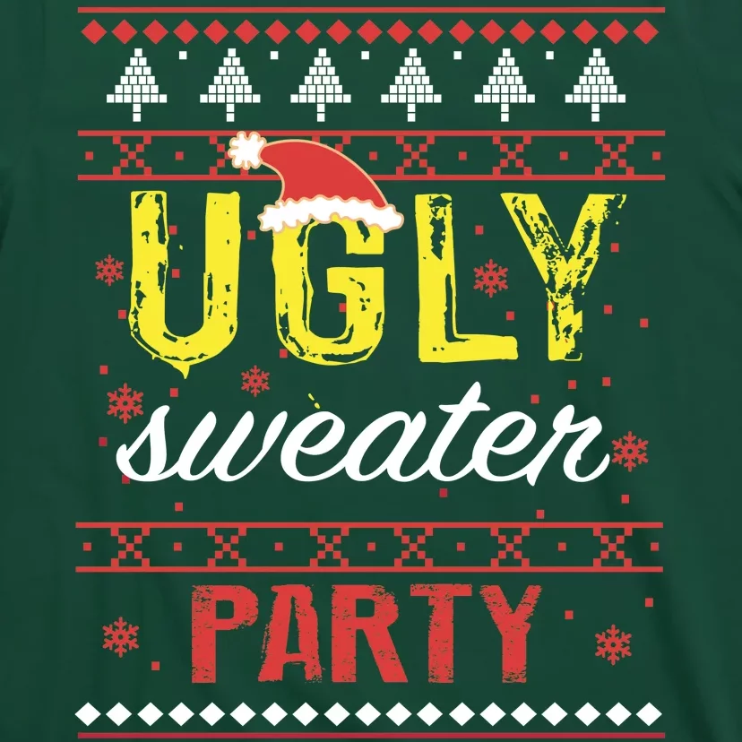 Ugly Sweater Party Funny Christmas Sweater T-Shirt