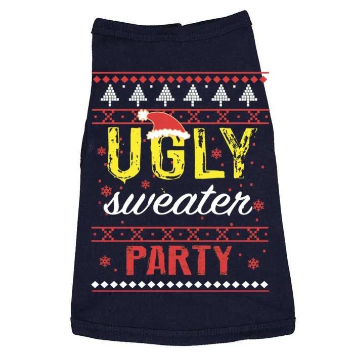 Ugly Sweater Party Funny Christmas Sweater Doggie Tank