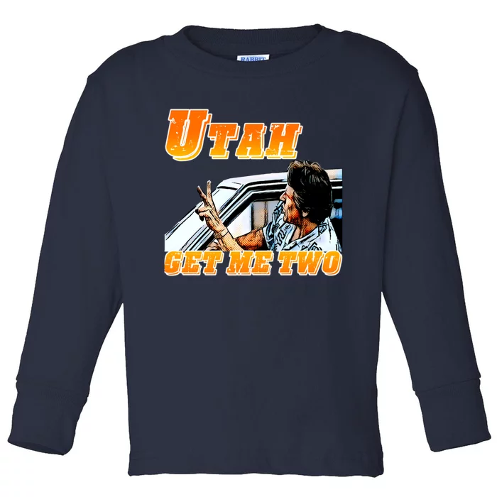 Utah Get Me Two Toddler Long Sleeve Shirt