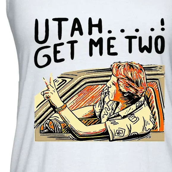 Utah Get Me Two 1980s Movie Quote Ladies Essential Flowy Tank