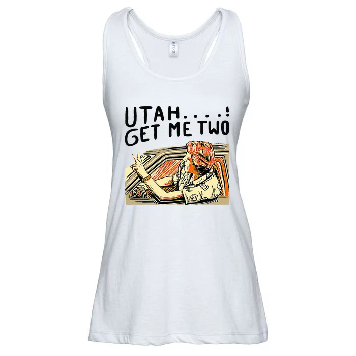 Utah Get Me Two 1980s Movie Quote Ladies Essential Flowy Tank