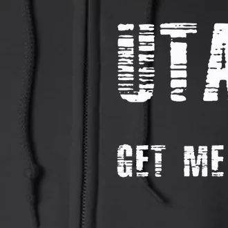 Utah Get Me 2 Full Zip Hoodie