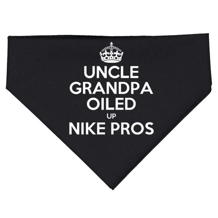 Uncle Grandpa Oiled Up USA-Made Doggie Bandana