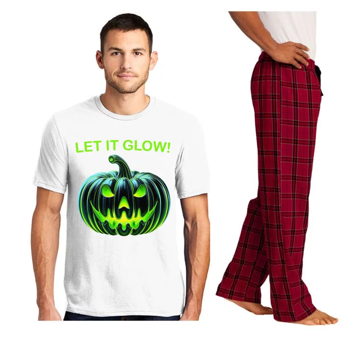 Uranuim Glass Pumpkin Pajama Set