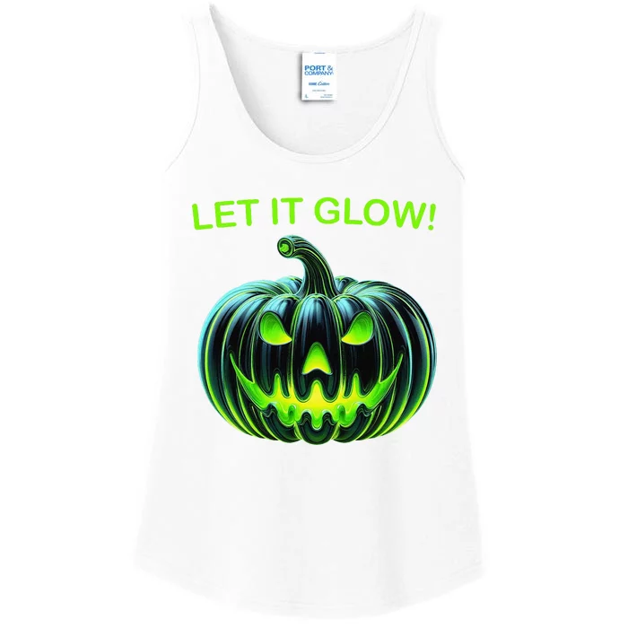 Uranuim Glass Pumpkin Ladies Essential Tank