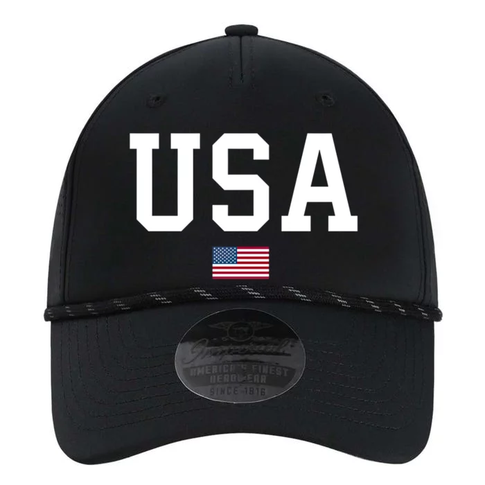 Usa Gift Patriotic American Flag July 4th Gift Performance The Dyno Cap