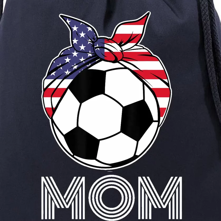 Us Girl Soccer Mom | Gear For Wo Soccer Players Drawstring Bag