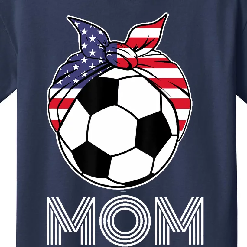 Us Girl Soccer Mom | Gear For Wo Soccer Players Kids T-Shirt