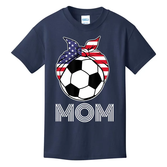 Us Girl Soccer Mom | Gear For Wo Soccer Players Kids T-Shirt