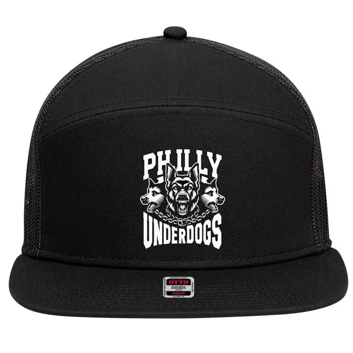 Underdogs German Shepherds 7 Panel Mesh Trucker Snapback Hat