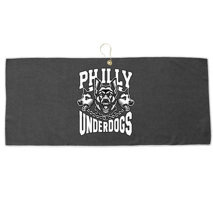 Underdogs German Shepherds Large Microfiber Waffle Golf Towel