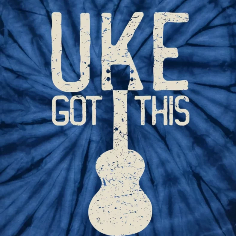 Uke Got This Funny Pun Ukulele Club Tie-Dye T-Shirt