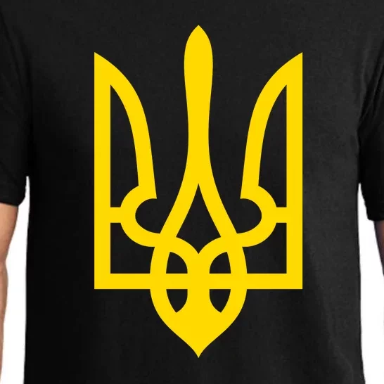 Ukraine Golden Trident Stand With Ukraine Pride Pajama Set