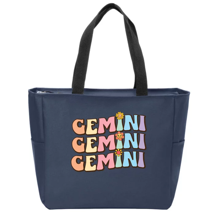 Untitled Gemini Zip Tote Bag