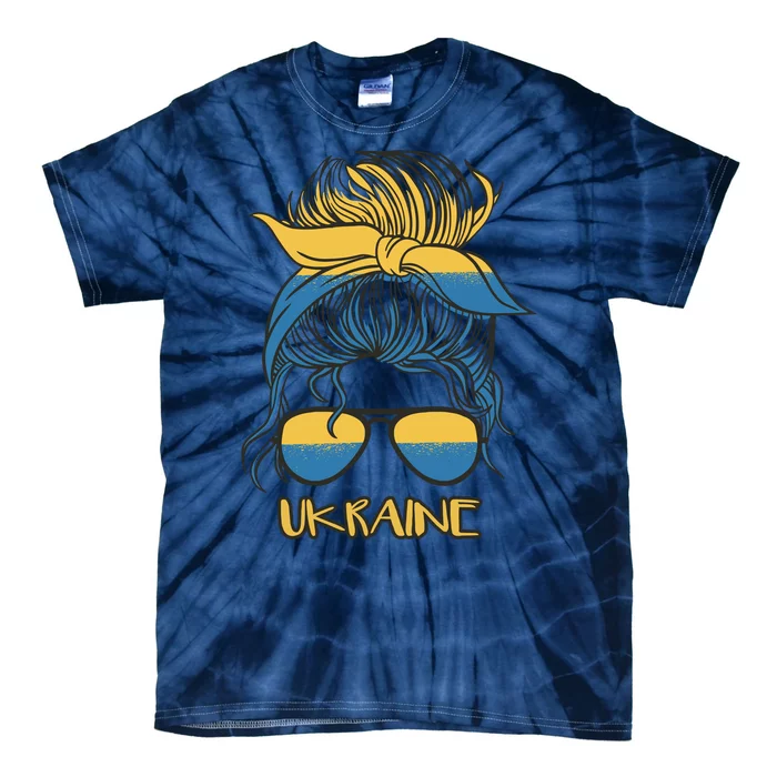 Ukraine Girl Tie-Dye T-Shirt