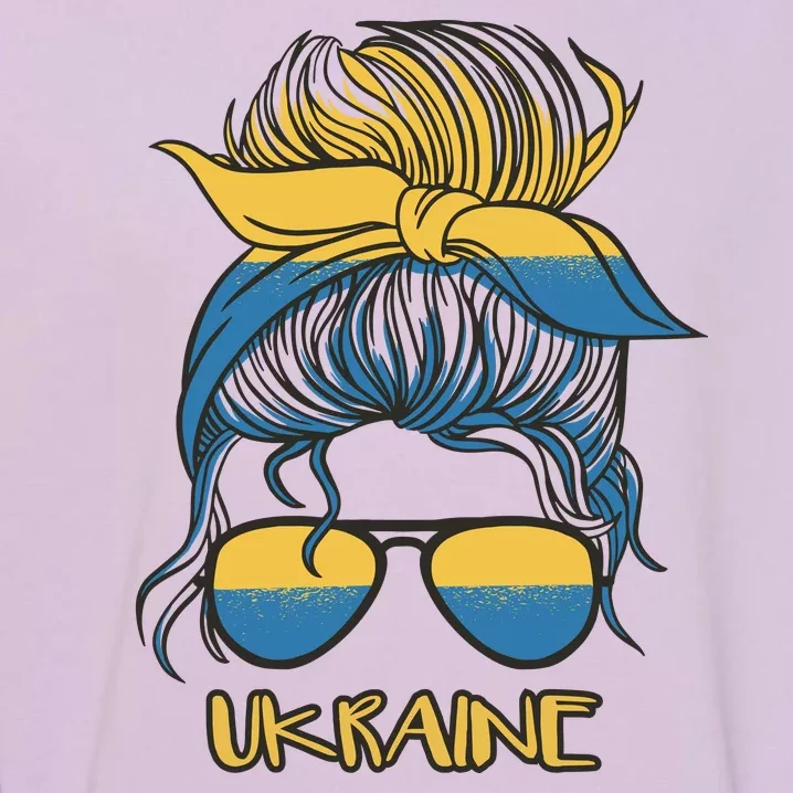 Ukraine Girl Garment-Dyed Sweatshirt