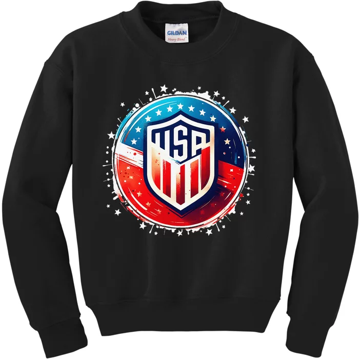 Usa Go United States Sport Usa Team Apparel Usa Kids Sweatshirt