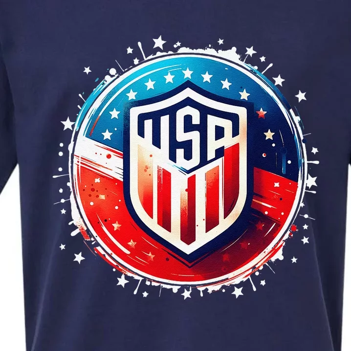 Usa Go United States Sport Usa Team Apparel Usa Sueded Cloud Jersey T-Shirt