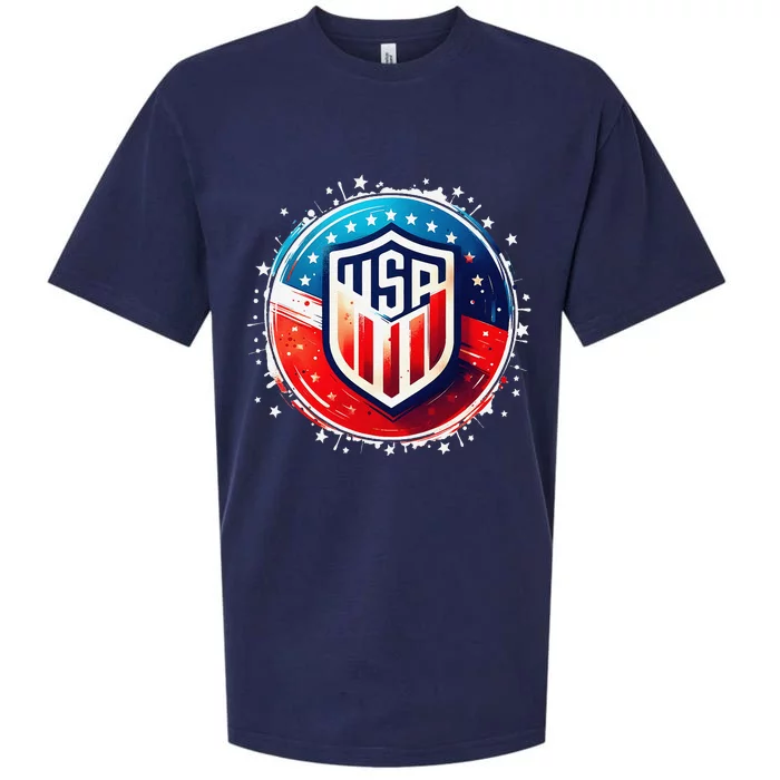 Usa Go United States Sport Usa Team Apparel Usa Sueded Cloud Jersey T-Shirt