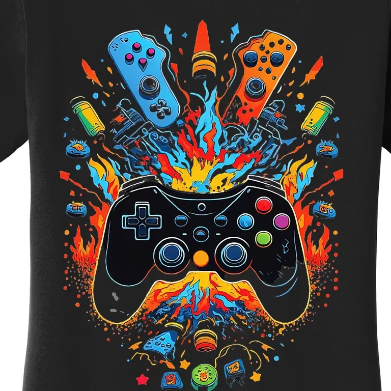 Ultimate Gaming Vibes Level Up Your Style Women's T-Shirt