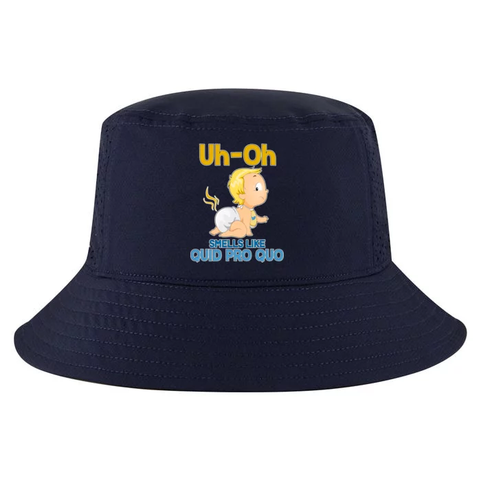 Uh-Oh Smells Like Quid Pro Quo Cool Comfort Performance Bucket Hat