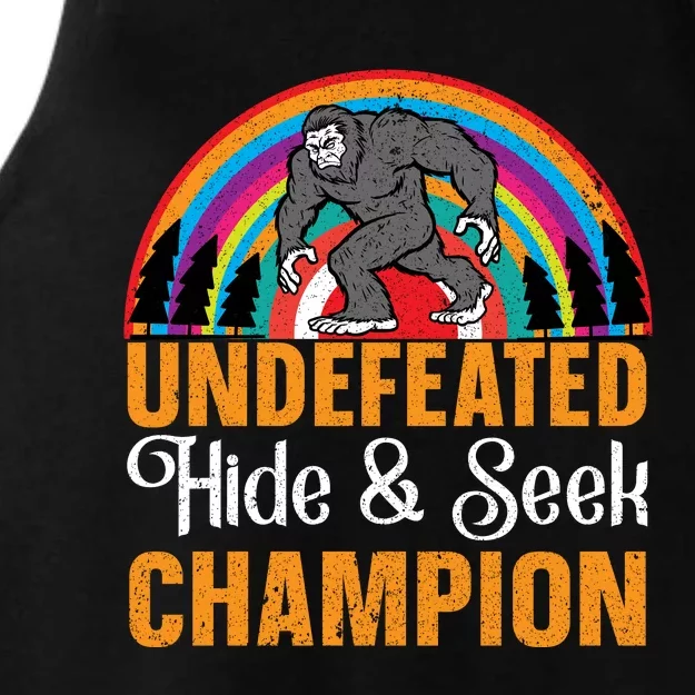 Undefeated Hide And Seek Champion Ladies Tri-Blend Wicking Tank