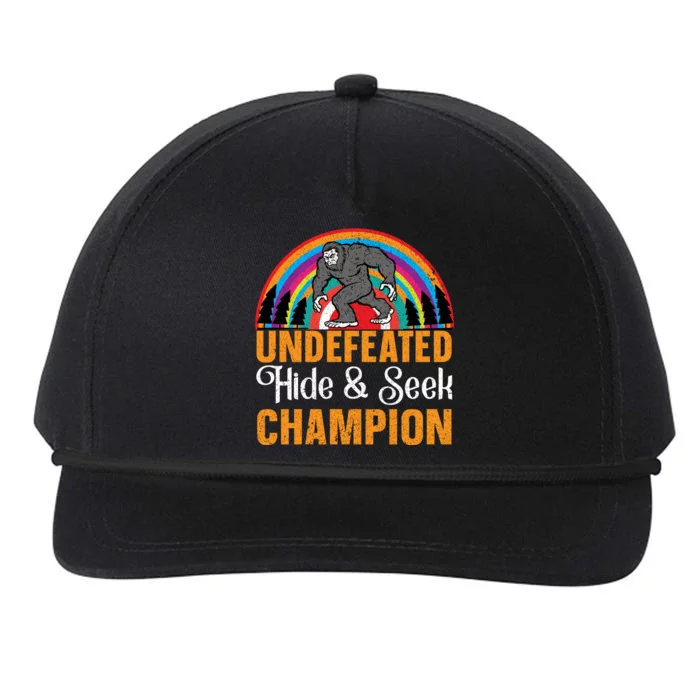 Undefeated Hide And Seek Champion Snapback Five-Panel Rope Hat