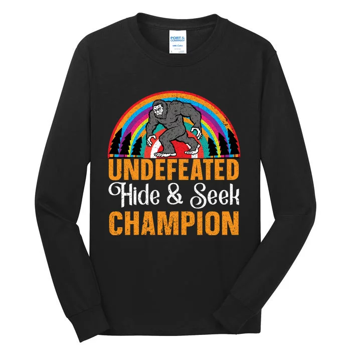 Undefeated Hide And Seek Champion Tall Long Sleeve T-Shirt