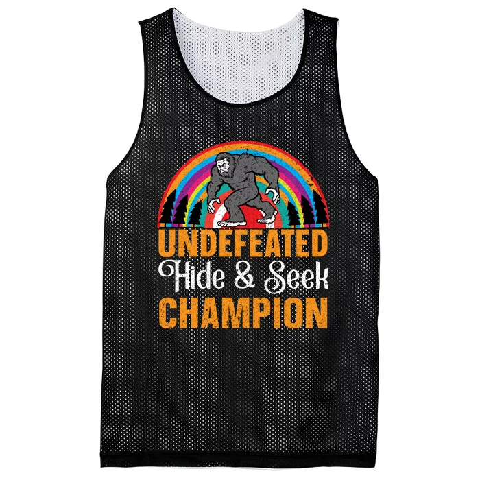 Undefeated Hide And Seek Champion Mesh Reversible Basketball Jersey Tank