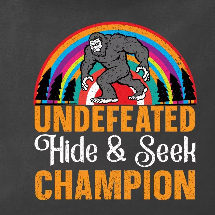 Undefeated Hide And Seek Champion Zip Tote Bag