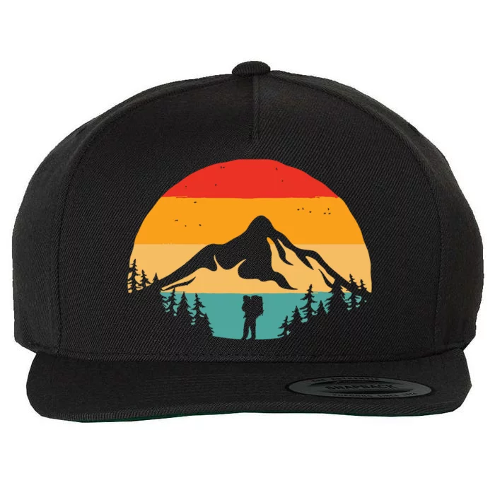 Unplug. Hiking Apparel Hiker Hiking Wool Snapback Cap