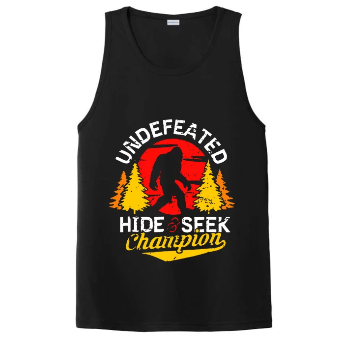 Undefeated Hide And Seek Champion Performance Tank