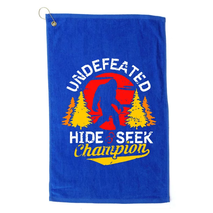 Undefeated Hide And Seek Champion Platinum Collection Golf Towel