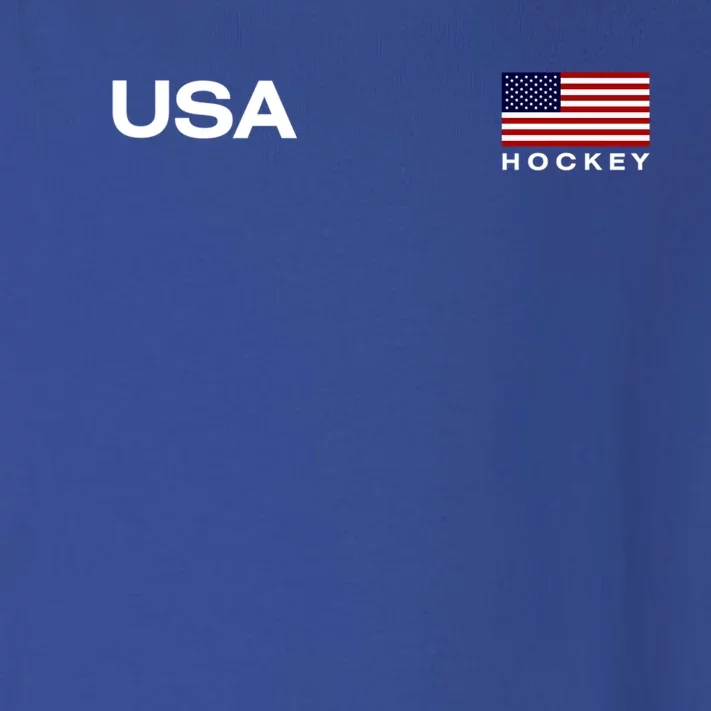 Usa Hockey Flag Gift Toddler Long Sleeve Shirt