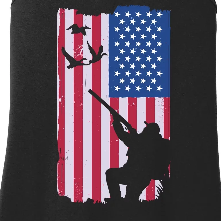 USA Hunting Flag Ladies Essential Tank