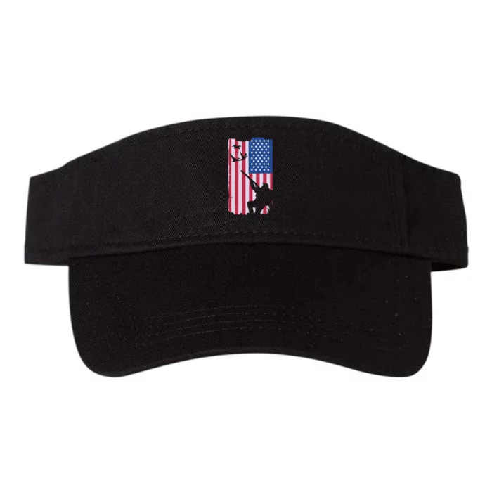 USA Hunting Flag Valucap Bio-Washed Visor