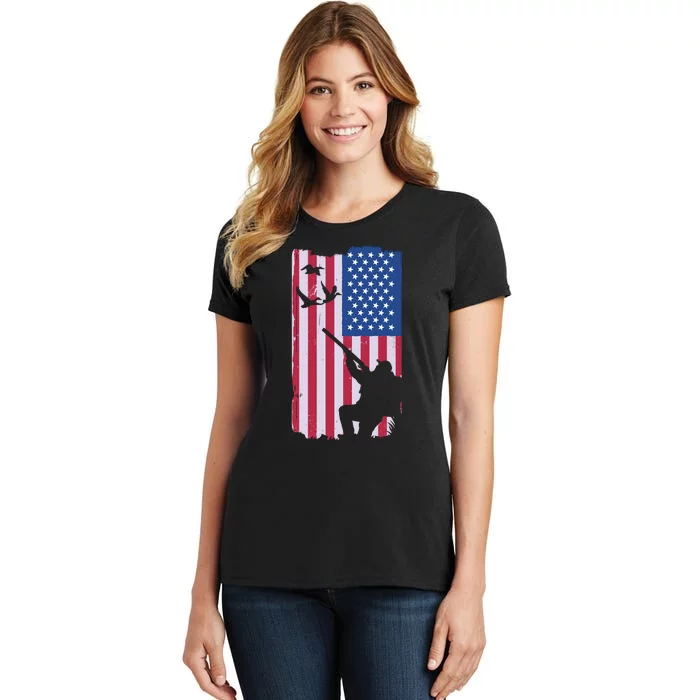 USA Hunting Flag Women's T-Shirt