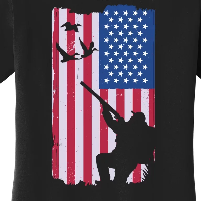 USA Hunting Flag Women's T-Shirt