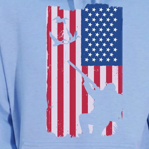 USA Hunting Flag Unisex Surf Hoodie