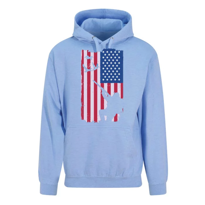 USA Hunting Flag Unisex Surf Hoodie