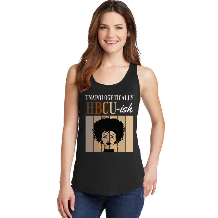 Unapologetically HBCUish Graduate Alumni Student Ladies Essential Tank