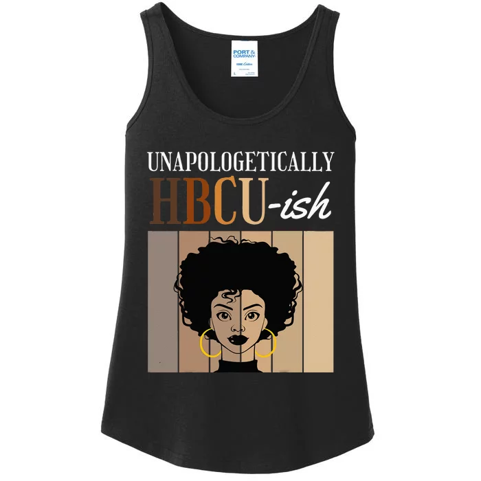 Unapologetically HBCUish Graduate Alumni Student Ladies Essential Tank