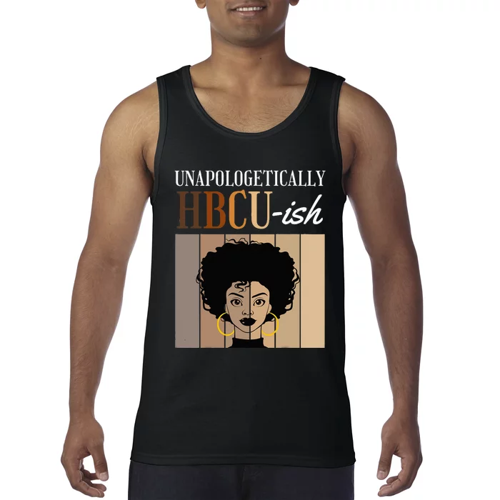 Unapologetically HBCUish Graduate Alumni Student Tank Top