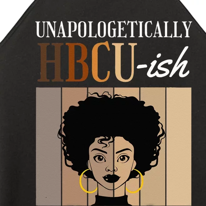 Unapologetically HBCUish Graduate Alumni Student Women’s Perfect Tri Rocker Tank