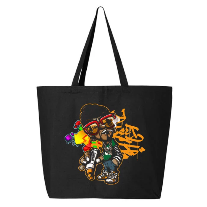 Urban Hip Hop Graffiti Art Graphic 25L Jumbo Tote