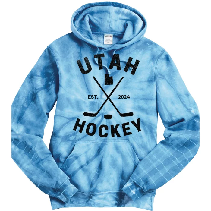 Utah Hockey Hockey In Utah Tie Dye Hoodie