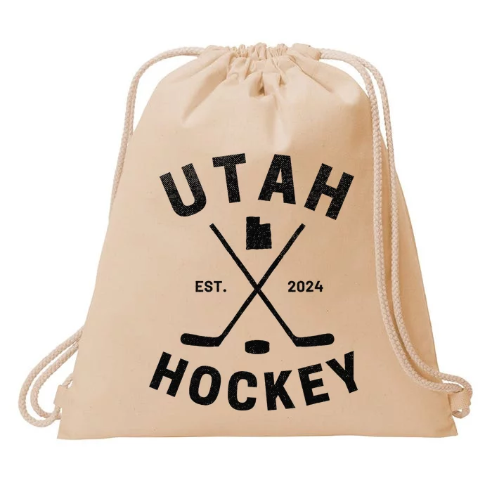 Utah Hockey Hockey In Utah Drawstring Bag